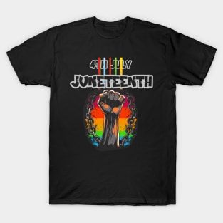 Juneteenth Celebration - Embracing Freedom and Heritage T-Shirt